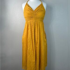 FREE PEOPLE Halter Midi Dress